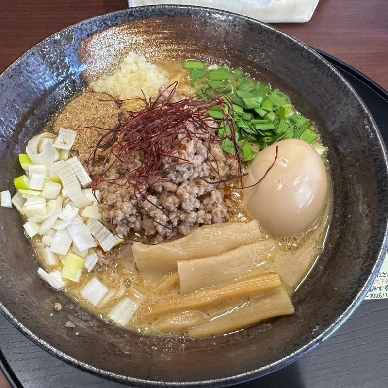 かたぶつ流どろにぼ(麺座 すず丸)
