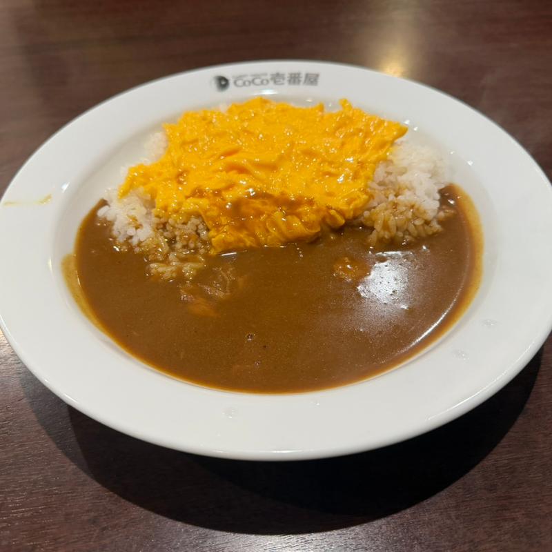 スクランブルエッグビーフカレー(200g)(CoCo壱番屋 愛知平和店)