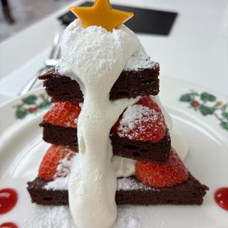 サンタが街にやってきた