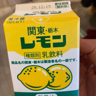 レモン牛乳(太田強戸PA)