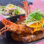 海老フライカレー