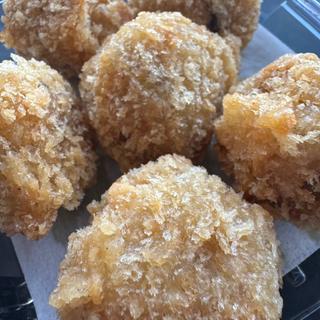 週末限定ベーコンチーズメンチ(観音池ポーク 三股店 )