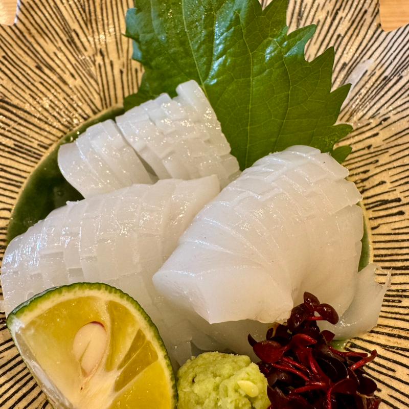 剣イカアテ(すし海鮮 まつば)