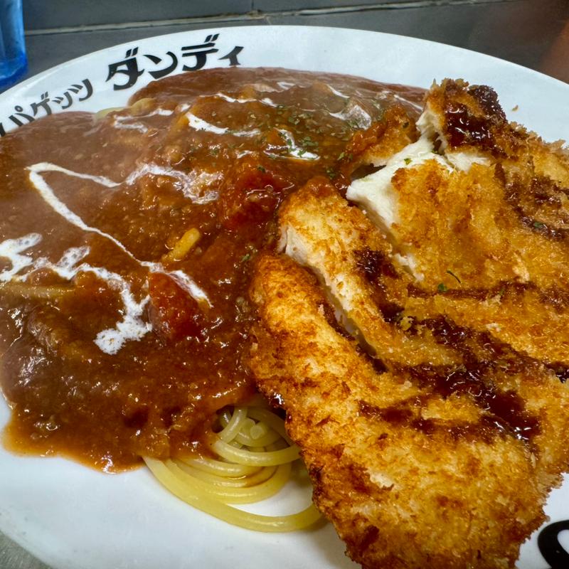 チキンカツ入りミート(中)(スパゲッツダンディ)