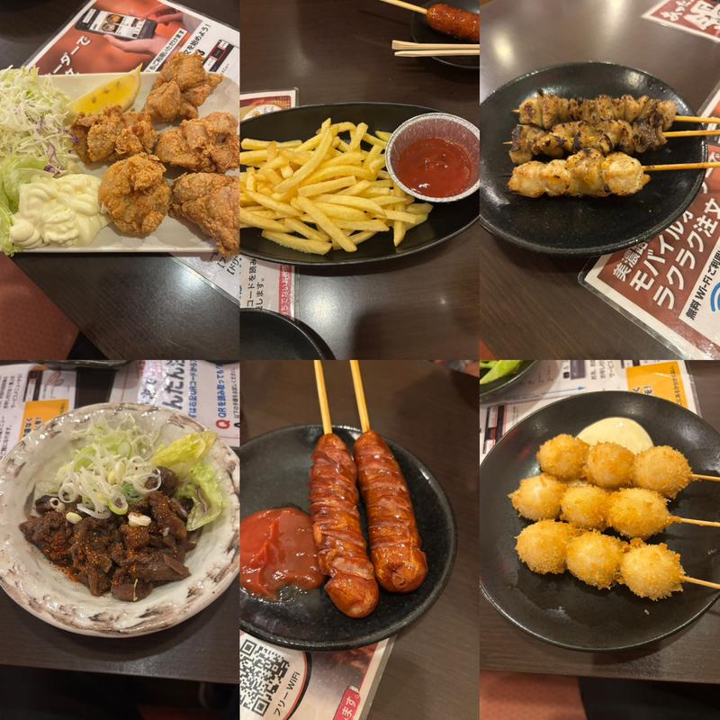 色々(元祖やきとり家美濃路 岡崎店)