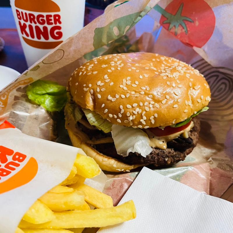 マッシュルームワッパーセット(バーガーキング イオンモール香椎浜店)