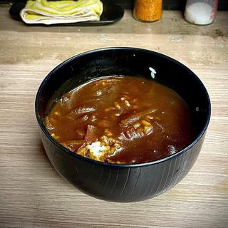 カレーセット 鳥から天 温玉