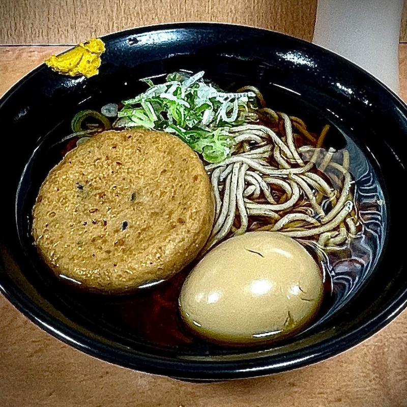 おでんそば(駅そば 奥多摩そば 青梅ホーム)