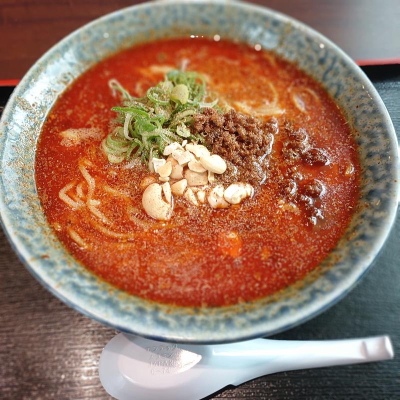京山椒担々麺(京麺 藍色)