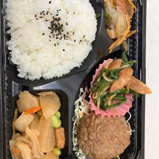 日替わりランチ　ハンバーグ(テイクアウト&デリ musha)