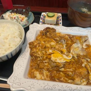 豚バラ肉のトロトロ玉子炒め