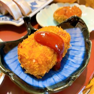里芋のコロッケ（籠盛り御膳）