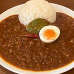 スパイシー ラム肉のキーマカレー
