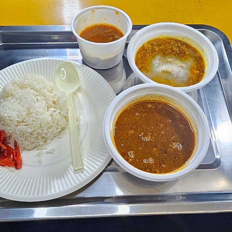 背脂で食う！シュマルツまぜカレー(カリー・ザ・ハードコア)