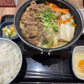 牛すき鍋膳(吉野家 熊本健軍店)