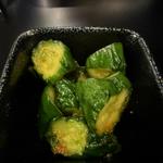 きゅうりキムチ(カウンター焼肉哲仁)