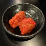 梅干しキムチ(カウンター焼肉哲仁)