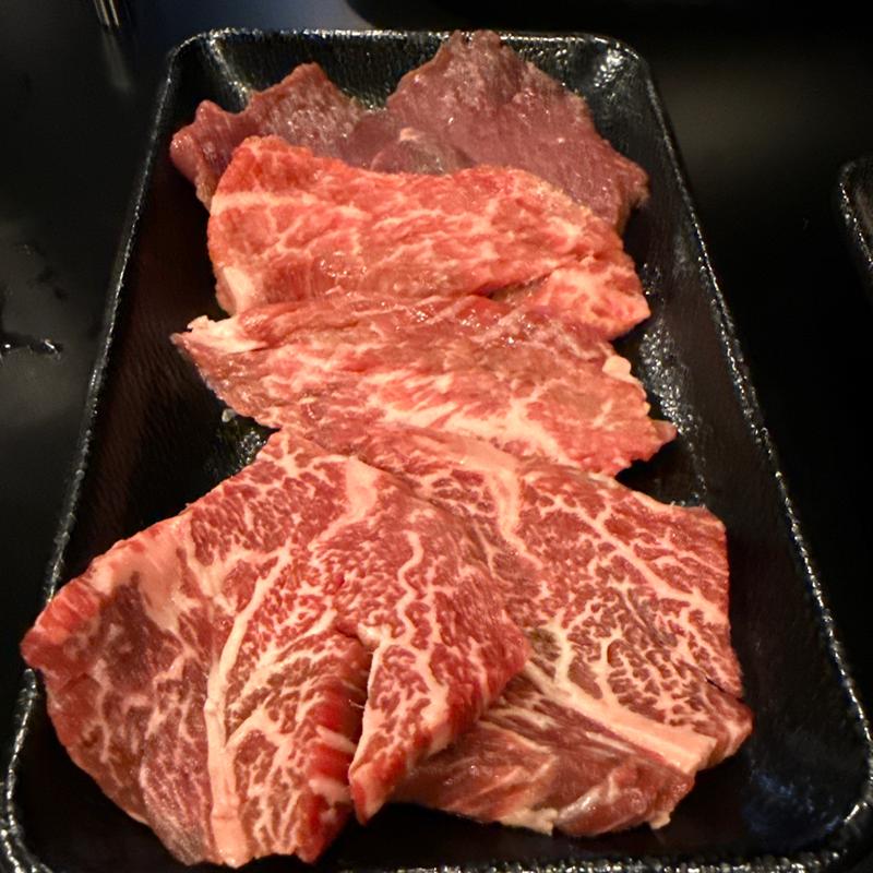 哲仁セット（カルビ、ロース、ハラミ）(カウンター焼肉哲仁)