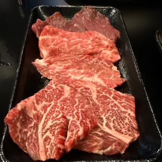 哲仁セット(カルビ、ロース、ハラミ)