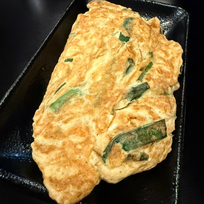 ニラ玉(カウンター焼肉哲仁)