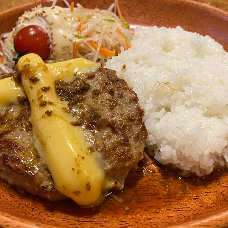 チーズバーグディシュ(びっくりドンキー 豊橋藤沢店)