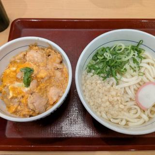 はいからうどん 親子丼セット(なか卯 西蒲田店 )