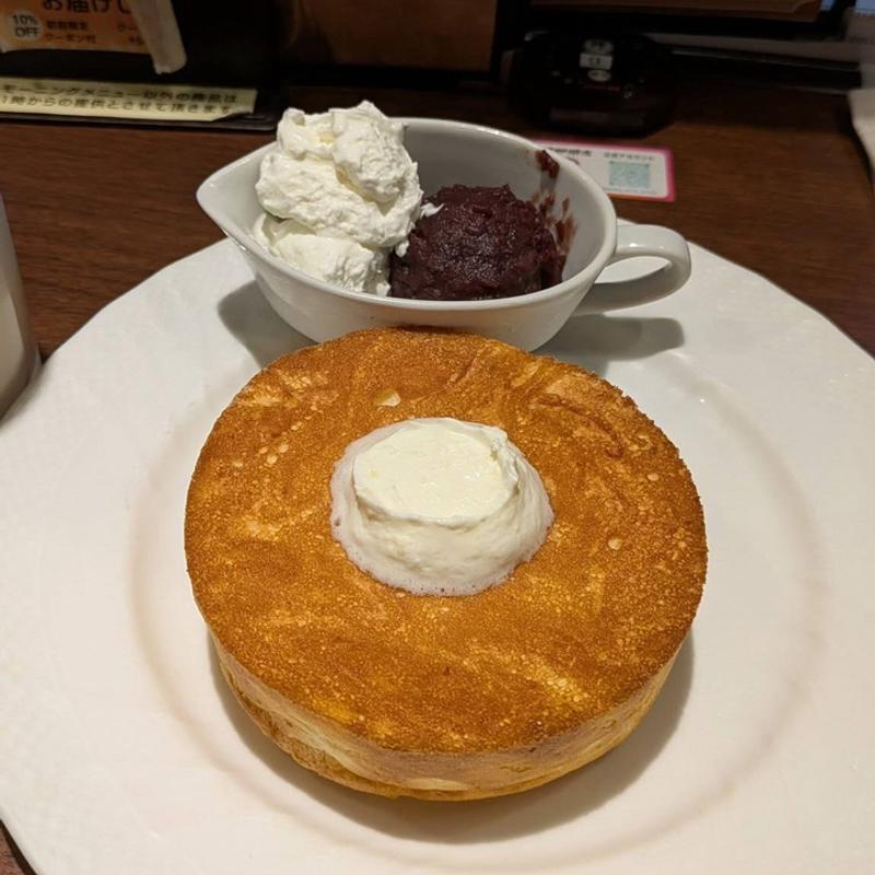 スフレパンケーキ(星乃珈琲店 高井戸店)