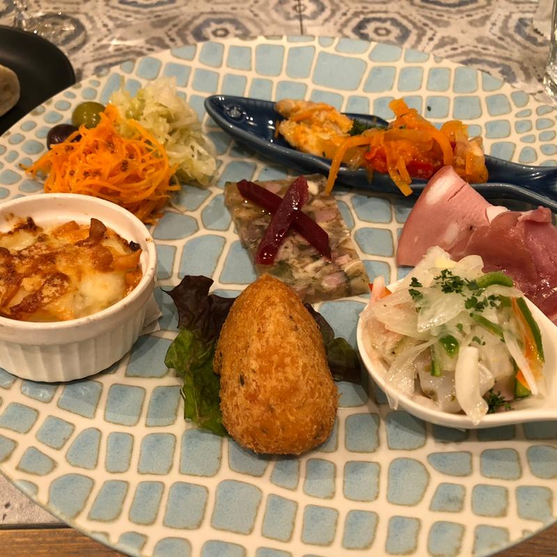 ランチコース(マヌエル ヴィーニョ エ ペティスコス 自由が丘店)