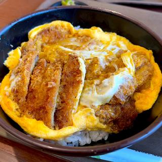 ダブルかつ丼 かけそばセット(閖上マリンキッチン)
