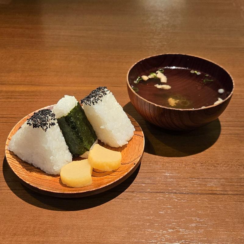 むすび(スープ付)(骨付鳥一鶴 高松店)