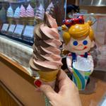 ソフトクリーム いちごミックス