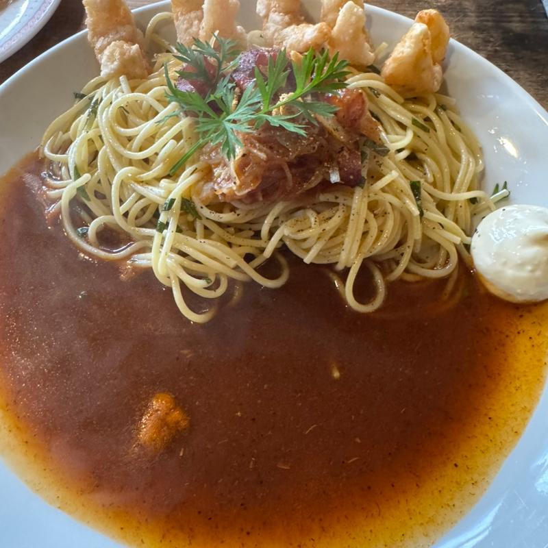 海老のフリット　ルイジアナソース(ルイジアナママ 高師台店)