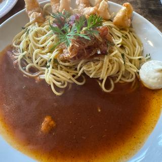 海老のフリット　ルイジアナソース(ルイジアナママ 高師台店)