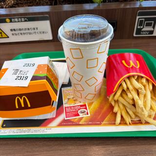 ひるマック　ビックマックセットサイズアップ