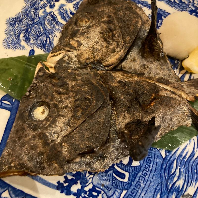 石垣鯛カブト焼き(房総大衆酒場 マル藤)