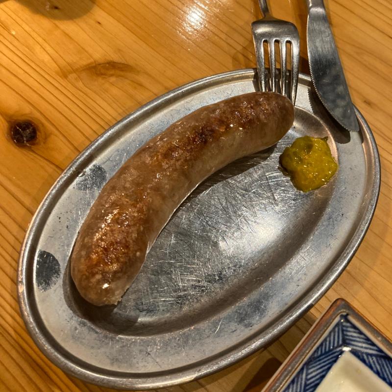 習志野ソーセージ(房総大衆酒場 マル藤)