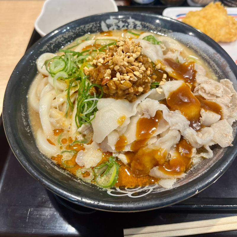 豚しゃぶごま坦々(はなまるうどん 京都錦店 )