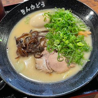 らーめんライスセット、味玉子