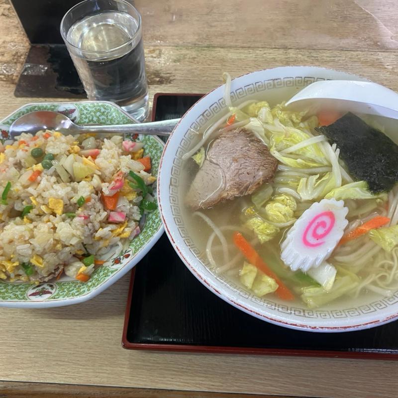 タンメン五目チャーハン(萬来軒 )