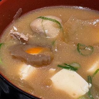 味噌→(変更)→ 豚汁