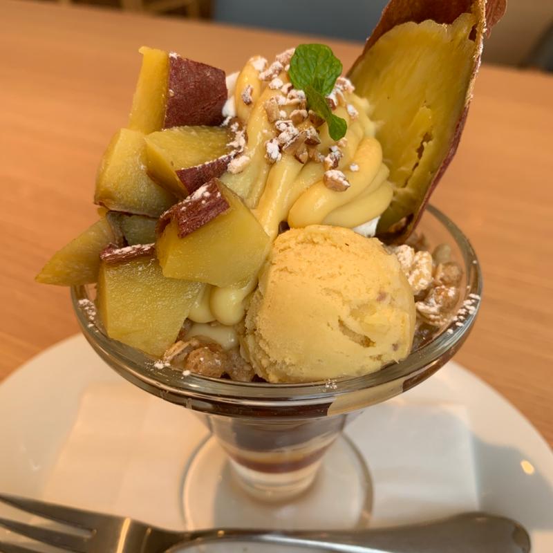 蜜芋のモンブランパルフェ(デニーズ 上板橋店)