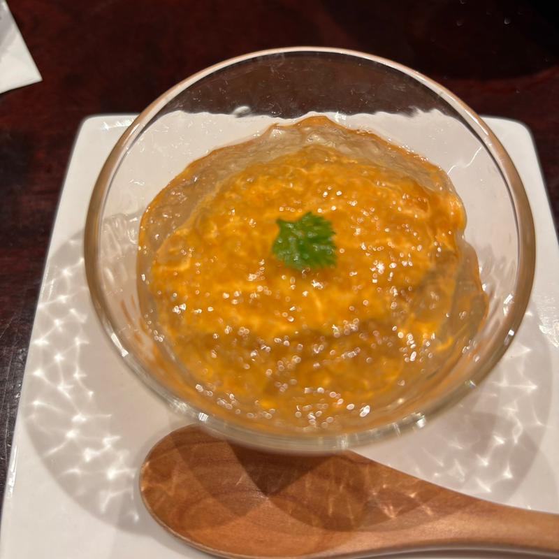 人参のジュレ(はん亭)