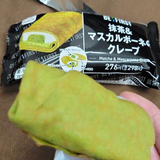 抹茶&マスカルポーネのクレープ(ファミリーマート 新橋五丁目店)