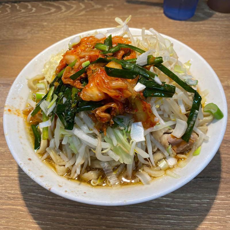 葱ラーメン 麺量250g(自家製麺 浜一)
