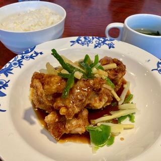 鶏肉甘酢(バーミヤン しらひげ橋店)