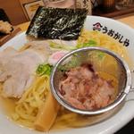 プレミアム貝だしラーメン大盛り(鮨とラーメン うおがしや)