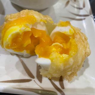 半熟たまご天(丸亀製麺イオン板橋)