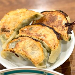 鶏の唐揚げユーリンチーソースと焼き餃子の定食(中華彩園 天理ビル店)