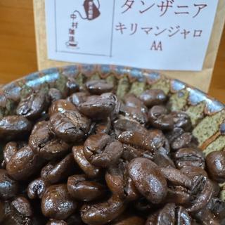 タンザニアキリマンジャロAA(備長炭焙煎 中村珈琲)