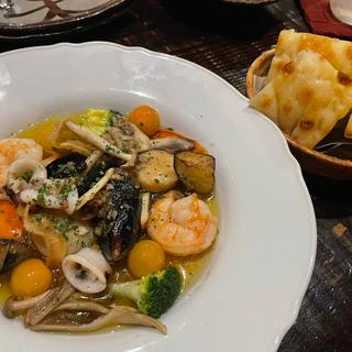 アヒージョ(石蔵DINING 今尽 荒川沖東口店 (イシグラダイニン グイマジン))